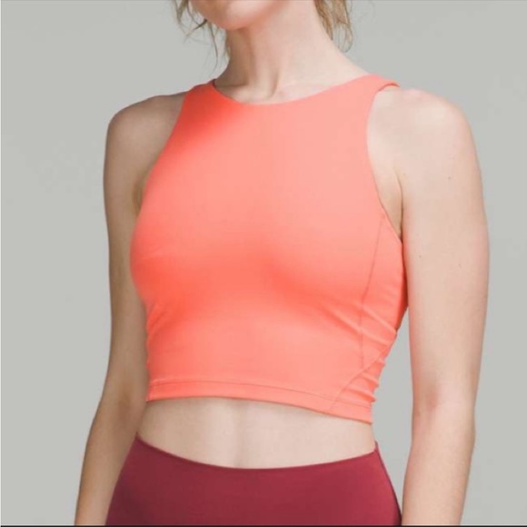 lululemon athletica Tops - NWOT Lululemon Align High Neck Tank in Raspberry Cream